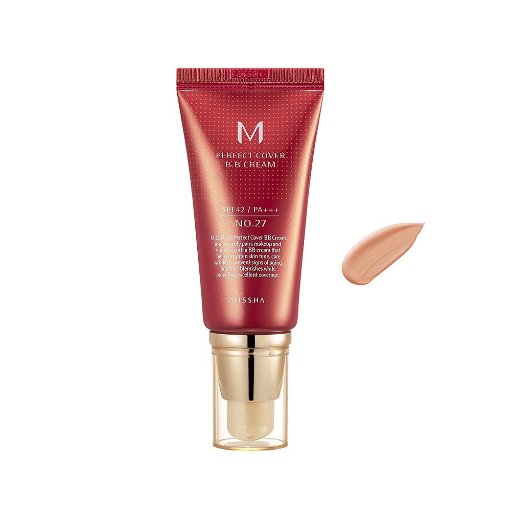 Missha M Perfect Bb Cream No.25 Warm Beige For Light/Medium With Neutral Skin Tone